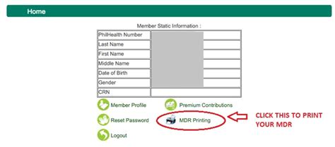 philhealth website mdr|How to Get PhilHealth MDR Online (Member Data Record).